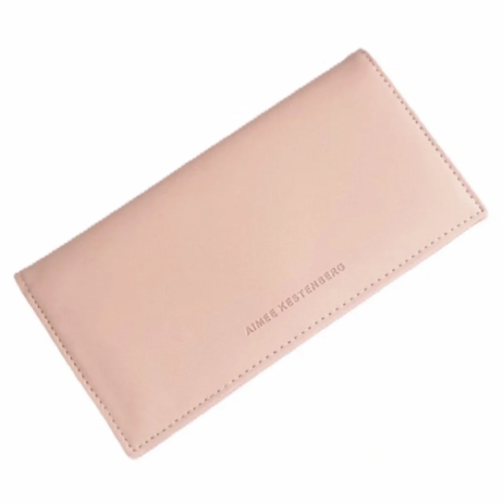 NEW Aimee Kestenberg Pale Pink Wallet Small Bifold Credit Card Slots NIB
